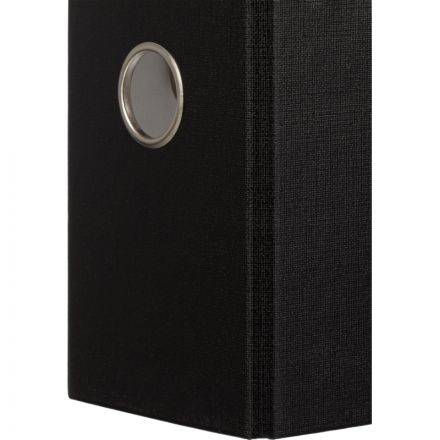 Папка-регистратор ,80 мм Элементари ,черн Экономи,б/мет угол,ПБП1,карм.кор