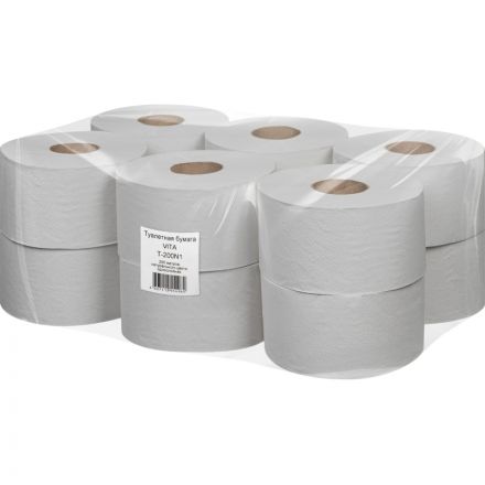 Бумага туалетная д/дисп 1сл сер макул втул 200м 12рул/уп 200N1 Бумага туалетная д/дисп 1сл сер макул втул 200м 12рул/уп 200N1