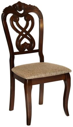 Стул Tetchair Андромеда/ Andromeda, дерево гевея, 47х55,5х107 см, Cappuchino, ткань коричневая S 168-7 Стул Tetchair Андромеда/ Andromeda, дерево гевея, 47х55,5х107 см, Cappuchino, ткань коричневая S 168-7