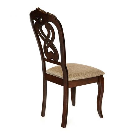 Стул Tetchair Андромеда/ Andromeda, дерево гевея, 47х55,5х107 см, Cappuchino, ткань коричневая S 168-7 Стул Tetchair Андромеда/ Andromeda, дерево гевея, 47х55,5х107 см, Cappuchino, ткань коричневая S 168-7