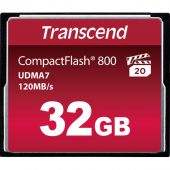 Карта памяти Transcend CompactFlash 800 32Gb UDMA7, TS32GCF800 Карта памяти Transcend CompactFlash 800 32Gb UDMA7, TS32GCF800