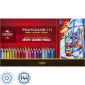 Карандаши цветные худож POLYCOLOR 3828 144цв/наб мет.кор. 3828144001PL Карандаши цветные худож POLYCOLOR 3828 144цв/наб мет.кор. 3828144001PL