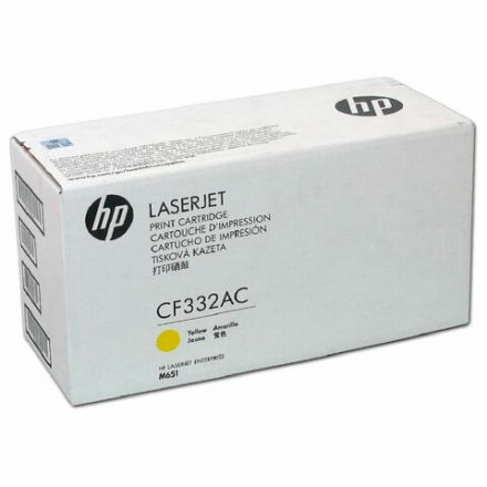 Картридж лазерный HP (CF332A) LaserJet M651n/M651dn/M651xh, №654A, желтый, оригинальный, ресурс 15000 страниц Картридж лазерный HP (CF332A) LaserJet M651n/M651dn/M651xh, №654A, желтый, оригинальный, ресурс 15000 страниц