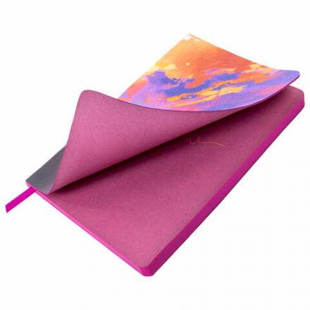 Блокнот А5 (143x210 мм), BRAUBERG VISTA "Color clouds", под кожу, гибкий, 80 л., 112068 Блокнот А5 (143x210 мм), BRAUBERG VISTA "Color clouds", под кожу, гибкий, 80 л., 112068