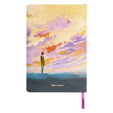 Блокнот А5 (143x210 мм), BRAUBERG VISTA "Color clouds", под кожу, гибкий, 80 л., 112068 Блокнот А5 (143x210 мм), BRAUBERG VISTA "Color clouds", под кожу, гибкий, 80 л., 112068
