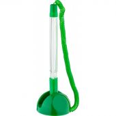 Ручка шариковая на зеленой подставке Beifa синяя на липучке с пружиной (толщина линии 0.5 мм) Ручка шариковая на зеленой подставке Beifa синяя на липучке с пружиной (толщина линии 0.5 мм)