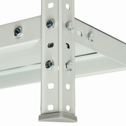 Стеллаж металлический ПРАКТИК "MS KD", сборная стойка, 1950х1000х500 мм, 4 полки, MS 200/100х50/4 Стеллаж металлический ПРАКТИК "MS KD", сборная стойка, 1950х1000х500 мм, 4 полки, MS 200/100х50/4