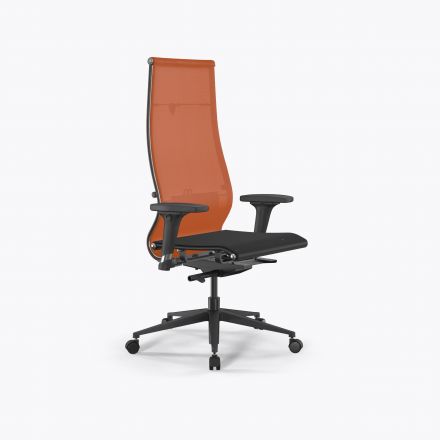 Кресло SynchroSit 10 B1-107D - T /Km00/Nb00/D02P(M23.B11.G19.W02) Оранжевый-Черный Кресло SynchroSit 10 B1-107D - T /Km00/Nb00/D02P(M23.B11.G19.W02) Оранжевый-Черный