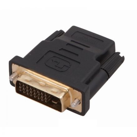 Переходник DVI - HDMI, 25M/F, поз.р, Rexant, чер, 17-6811 Переходник DVI - HDMI, 25M/F, поз.р, Rexant, чер, 17-6811