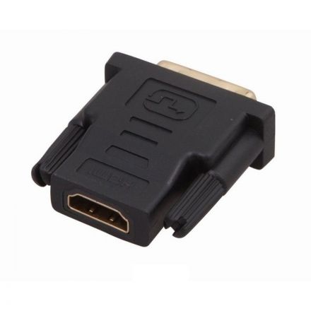 Переходник DVI - HDMI, 25M/F, поз.р, Rexant, чер, 17-6811 Переходник DVI - HDMI, 25M/F, поз.р, Rexant, чер, 17-6811