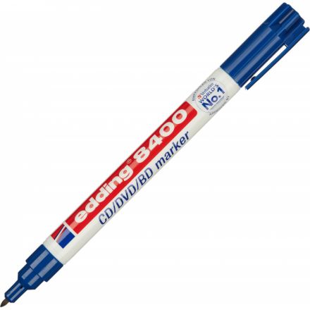 Маркер для CD Edding E-8400/3 синий (толщина линии письма 0.5-1мм) Маркер для CD Edding E-8400/3 синий (толщина линии письма 0.5-1мм)