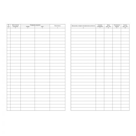 Журнал учета расхода продукции,ТМЦ в местах хранения КЖ-1690 Журнал учета расхода продукции,ТМЦ в местах хранения КЖ-1690