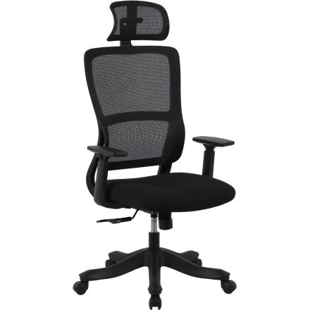 Кресло BN_Hg_EChair-634 TC сетка/ткань черный Кресло BN_Hg_EChair-634 TC сетка/ткань черный