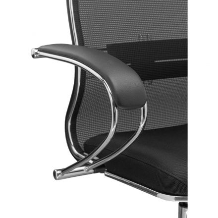 Кресло МТ_ErgoLife Set 15/подл.131/осн.Synchro 052 Черный 48D.16.1.403