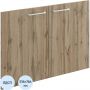 Двери Комус Мебель К-Loft тум. для оргт. 2шт. 241Т005 764х516 дуб натуральн