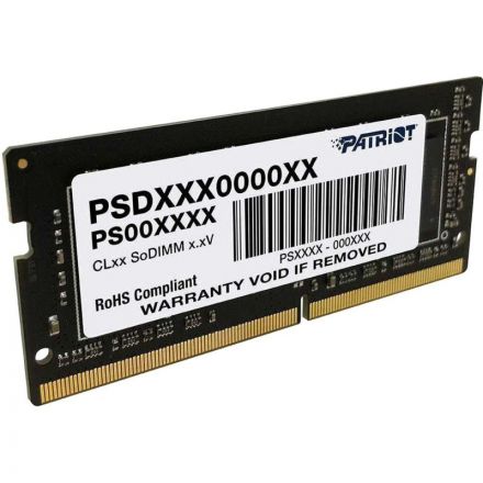 Модуль памяти Patriot DDR4 SO-DIMM 16Gb 2666МГц CL19(PSD416G266681S) Модуль памяти Patriot DDR4 SO-DIMM 16Gb 2666МГц CL19(PSD416G266681S)
