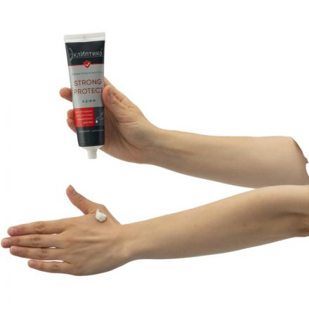 Крем защитный для рук и лица гидрофильный ЭклИптика STRONG PROTECT,100мл Крем защитный для рук и лица гидрофильный ЭклИптика STRONG PROTECT,100мл