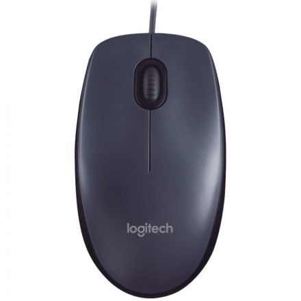 Мышь компьютерная Logitech M90 Black/Grey USB (910-001794/910-001793) Мышь компьютерная Logitech M90 Black/Grey USB (910-001794/910-001793)