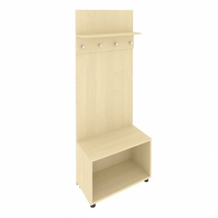 Light Вешалка с багажницей С-ВБ-80 Клён 800*400*2050