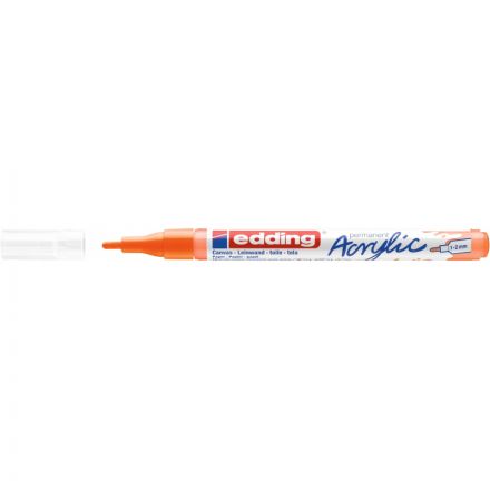Маркер акриловый Edding 5300/066.кругл1-2 мм.Флюорес.оранжевый/Neonorange