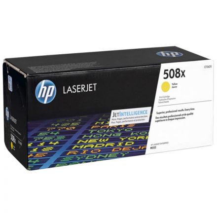 Картридж лазерный HP 508X CF362X жел. для CLJ M252/M277 Картридж лазерный HP 508X CF362X жел. для CLJ M252/M277