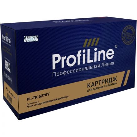 Тонер-картридж ProfiLine TK-5270Y жел. для Kyocera P6230/6630
