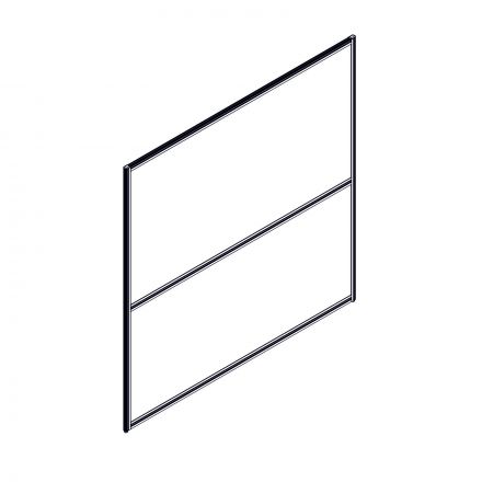 Секция комбинированной перегородки RP160SL160 Серый/Tempo 8 (зеленый) 1600х22х1600 Секция комбинированной перегородки RP160SL160 Серый/Tempo 8 (зеленый) 1600х22х1600