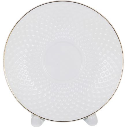 Набор чайный ГРАЦИЯ Дария 2чашки 220мл + 2блюдца, NEW BONE CHINA, 101-01018