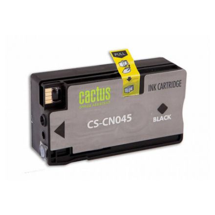 Картридж струйный CACTUS (CS-CN045) для HP OfficeJet 8100/ 8600, черный Картридж струйный CACTUS (CS-CN045) для HP OfficeJet 8100/ 8600, черный