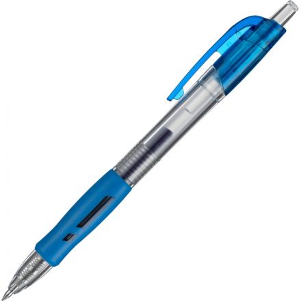 Ручка гелевая автомат. Deli Arris диаметр шарика 0,5мм рез манж синяя Ручка гелевая автомат. Deli Arris диаметр шарика 0,5мм рез манж синяя