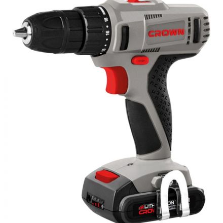 Дрель-шуруповерт аккумуляторная CROWN CT21055L-1.5 BMC