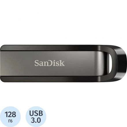 Флеш-память 128GB SanDisk CZ810 Extreme GO, USB 3.2, Black Флеш-память 128GB SanDisk CZ810 Extreme GO, USB 3.2, Black