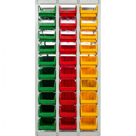 Стеллаж металлический с направляющими стационарн СтеллаТ CP-3 (1 осн+2 доп) Стеллаж металлический с направляющими стационарн СтеллаТ CP-3 (1 осн+2 доп)