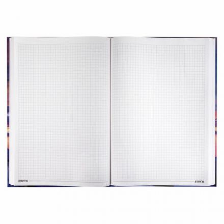 Блокнот БОЛЬШОЙ ФОРМАТ (205х290 мм) А4, 128 л., твердый, клетка, STAFF, "Безмятежность", 114407 Блокнот БОЛЬШОЙ ФОРМАТ (205х290 мм) А4, 128 л., твердый, клетка, STAFF, "Безмятежность", 114407