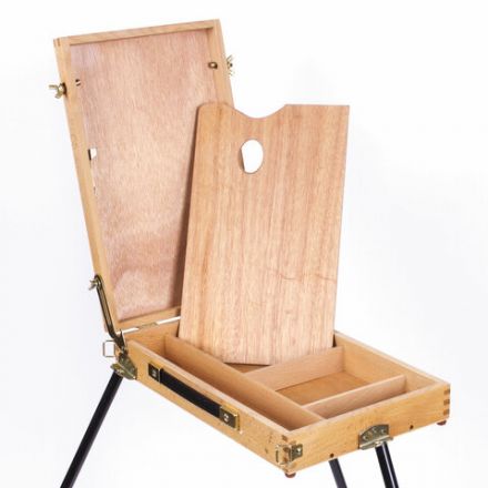 Этюдник BRAUBERG ART CLASSIC, бук, 40х25х7,5см, высота холста 70см, ножки метал 90см, ремень,190655 Этюдник BRAUBERG ART CLASSIC, бук, 40х25х7,5см, высота холста 70см, ножки метал 90см, ремень,190655