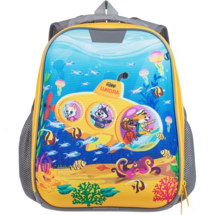 Ранец Комус Класс Light Шустрики, 1 отд., эргоном. Cпинка Ранец Комус Класс Light Шустрики, 1 отд., эргоном. Cпинка