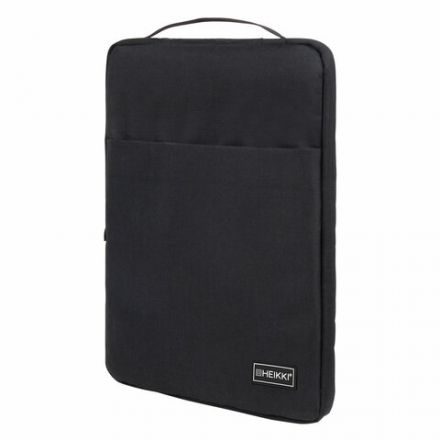 Чехол для ноутбука HEIKKI OPTION MAX 15,6'' (ХЕЙКИ), с ручкой и карманом, черный, 39х27х3 см, 272602 Чехол для ноутбука HEIKKI OPTION MAX 15,6'' (ХЕЙКИ), с ручкой и карманом, черный, 39х27х3 см, 272602