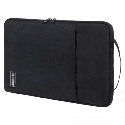 Чехол для ноутбука HEIKKI OPTION MAX 15,6'' (ХЕЙКИ), с ручкой и карманом, черный, 39х27х3 см, 272602 Чехол для ноутбука HEIKKI OPTION MAX 15,6'' (ХЕЙКИ), с ручкой и карманом, черный, 39х27х3 см, 272602