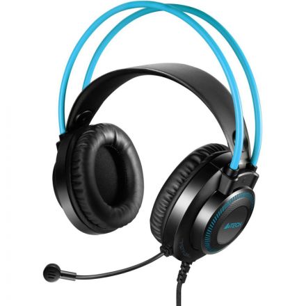 Гарнитура A4Tech Fstyler (FH200U BLUE) серый/синий 2м накладные USB Гарнитура A4Tech Fstyler (FH200U BLUE) серый/синий 2м накладные USB
