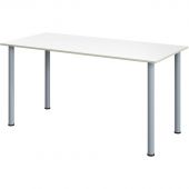 Стол обеденный Комус МДС 150х70 белый/серый Стол обеденный Комус МДС 150х70 белый/серый