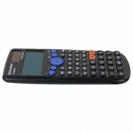 Калькулятор инженерный BRAUBERG SC-82ESP (165х84 мм), 252 функции, 10+2 разрядов, двойное питание, 271723