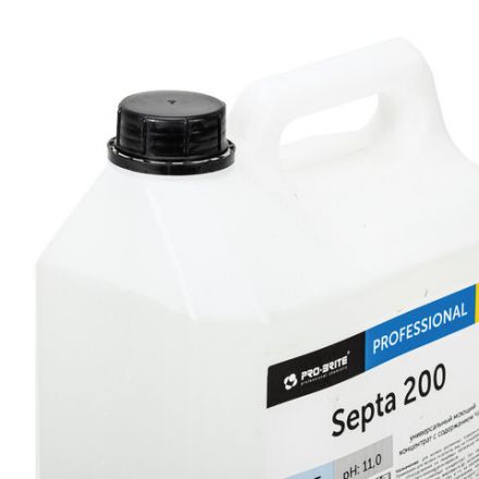 Средство моющее c дезинфицирующим эффектом 5 л PRO-BRITE SEPTA 200, концентрат, 191-5 Средство моющее c дезинфицирующим эффектом 5 л PRO-BRITE SEPTA 200, концентрат, 191-5