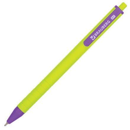 Ручка шариковая автоматическая BRAUBERG "MIX", СИНЯЯ, корпус ассорти, узел 0,7 мм, линия письма 0,35 мм, 143457 Ручка шариковая автоматическая BRAUBERG "MIX", СИНЯЯ, корпус ассорти, узел 0,7 мм, линия письма 0,35 мм, 143457