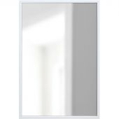 Зеркало МИР_в раме ПЛС 640x30x940 / 600x900 (365006140) белый