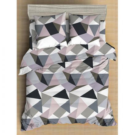 Постельное белье 1,5 сп. микрофибра (нав. 70х70 см-2шт) Crystal Постельное белье 1,5 сп. микрофибра (нав. 70х70 см-2шт) Crystal