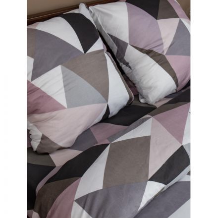 Постельное белье 1,5 сп. микрофибра (нав. 70х70 см-2шт) Crystal Постельное белье 1,5 сп. микрофибра (нав. 70х70 см-2шт) Crystal