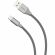 Кабель PERO DC02 USB-A to USB-C, 3A, 1.2m, Gray