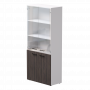 Шкаф комбинированный Everprof EVO (ЭВО) 800х383x1835 Белый/Дуб Пасадена