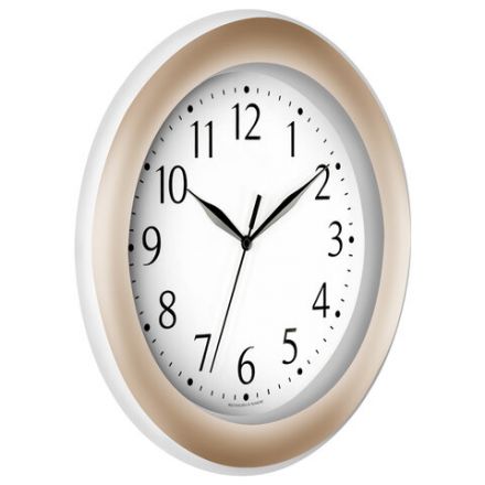 Часы настенные TROYKATIME (TROYKA) 122281201, круг, белые, золотая рамка, 30х30х3,8 см Часы настенные TROYKATIME (TROYKA) 122281201, круг, белые, золотая рамка, 30х30х3,8 см