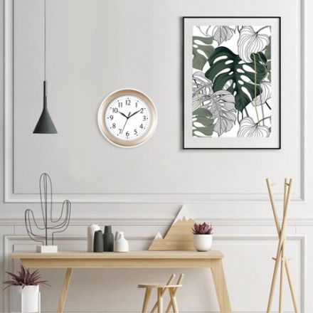 Часы настенные TROYKATIME (TROYKA) 122281201, круг, белые, золотая рамка, 30х30х3,8 см Часы настенные TROYKATIME (TROYKA) 122281201, круг, белые, золотая рамка, 30х30х3,8 см